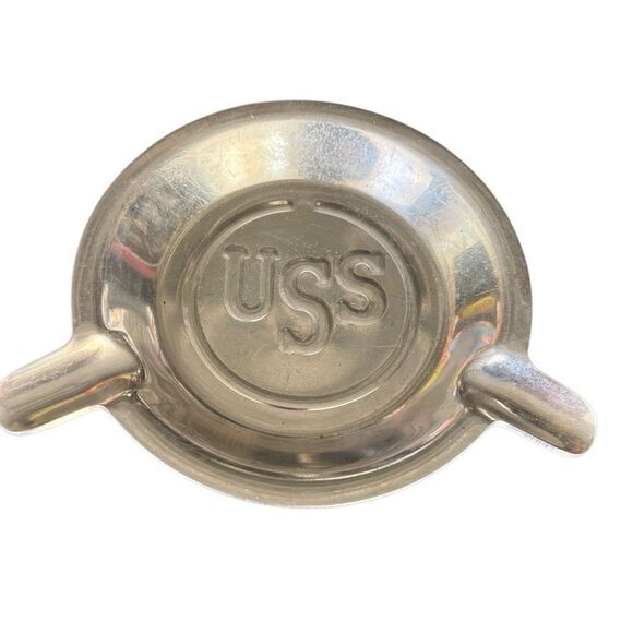 Vintage U.S. Steel Cigar Ashtray - Picture 1 of 3